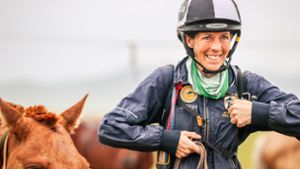 Judith Jäckle hat eines der härtesten Pferderennen der Welt absolviert und ist als Dritte ins Zeil geritten. Foto: Kathy Gabriel Photography