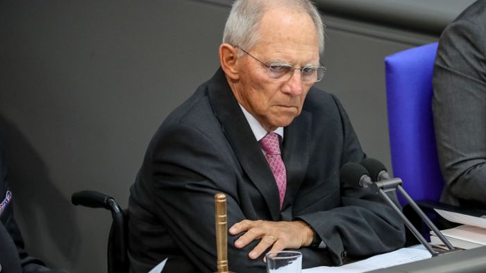 Schäuble maßregelt AfD im Parlament