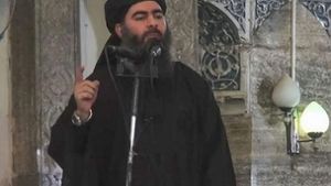 Der Anführer der Terrormiliz Islamischer Staat, Abu Bakr al-Bagdadi ist möglicherweise tot. Foto: ISLAMIC STATE