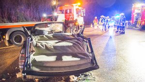 Bei einem Unfall auf der A 81 an der Anschlussstelle Ludwigsburg Süd sind drei Personen verletzt worden.  Foto: www.7aktuell.de | Simon Adomat