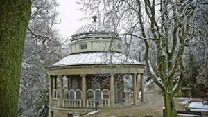 Erinnert an die frühere Pracht: das Teehaus im Weißenburgpark Foto: Lichtgut/Max Kovalenko