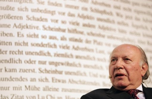 Imre Kertesz ist im Alter von 86 Jahren gestorben. Foto: dpa