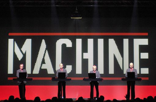 Ralf Hütter, Fritz Hilpert, Henning Schmitz und Florian Schneider (v. l.) von Kraftwerk Foto:  