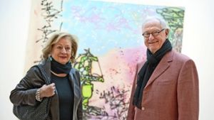 Ute und Rudolf Scharpff – welche Kunstwerke im Kunstmuseum ausgestellt werden, sehen Sie in unserer Bildergalerie. Foto: dpa