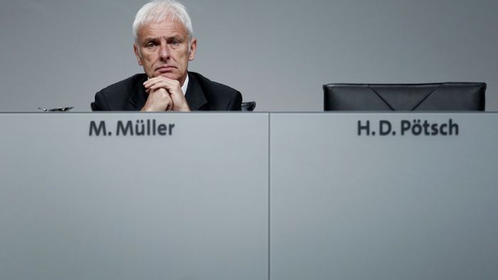 Staatsanwaltschaft ermittelt gegen VW-Chef Müller