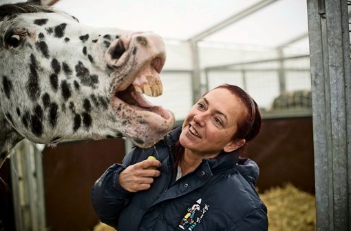Rosi Hochegger und ihr Pferd Scout Foto: Lichtgut/Max Kovalenko