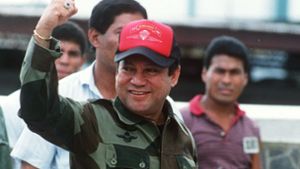 Panamas Ex-Diktator Manuel Noriega ist im Alter von 83 Jahren gestorben. (Archivbild aus dem Jahr 1989) Foto: AFP