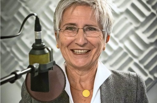 Die Radio-Stimme der Kirche: Lucie Panzer Foto: Lichtgut/Achim Zweygarth