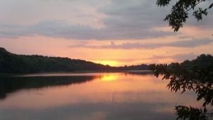 Asien von seiner schönsten Seite: Sonnenuntergang am Fluss der Wohlgerüche. Foto: Schüler