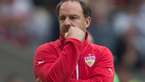 Kein Glück mit seinen Ideen: VfB-Trainer Alexander Zorniger Foto: dpa