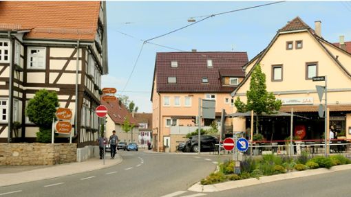 Im Ortskern von Plieningen dominieren ältere Häuser, in denen großteils noch mit Gas und Öl geheizt wird. Foto: Torsten Schöll
