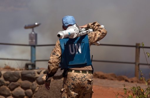 UN-Blauhelmsoldaten sollen in Syrien eigentlich für Frieden sorgen - und werden jetzt selbst angegriffen. Foto: dpa