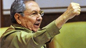 „Wir müssen uns daran gewöhnen, friedlich mit ihnen zu leben“, sagt Raul Castro, Präsident von Kuba. Foto: dpa