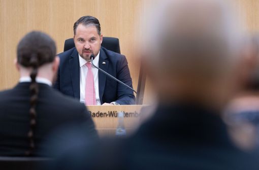 Der CDU-Abgeordnete Christian Gehring sagte am Montag im Untersuchungsausschuss aus. Foto: /Marijan Murat