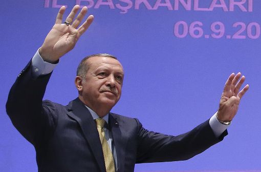 Der türkische Präsident Recep Erdogan legt im Streit mit Berlin nach. Foto: AP
