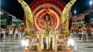 Der weltberühmte Karneval in Rio de Janeiro ist offiziell eröffnet. Foto: IMAGO/Fotoarena/IMAGO/Carlos Santtos