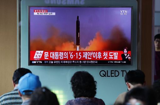 Nordkorea hat eine Interkontinentalrakete abgefeuert. Foto: Getty Images AsiaPac
