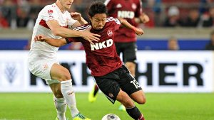 Beim Remis gegen den 1. FC Nürnberg vergibt der VfB Stuttgart zu viele gute Tormöglichkeiten. Vedad Ibisevic trifft per Elfmeter. Foto: dpa
