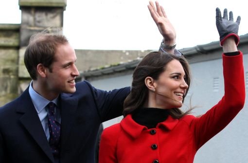 Großbritanniens Traumpaar: Prinz William und Kate Foto: dapd