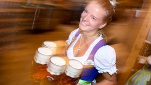 Das Oktoberfest in München erfreut sich steigender Besucherzahlen. Foto: dpa