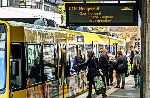 Auch ohne Feinstaubalarm sind die Stadtbahnlinien immer stärker ausgelastet. Foto: Lichtgut/Max Kovalenko