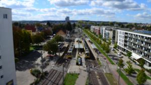 Von Hohenheim fahren die Stadtbahnen bis zum  Möhringer Bahnhof. Wer in die Stadt möchte, muss bisher dort umsteigen. Foto: Archiv Sandra Hintermayr