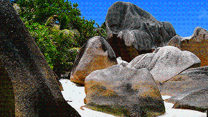 Die Insel La Digue lockt mit Granitfelsen und Traumstränden. Foto: Eichmüller