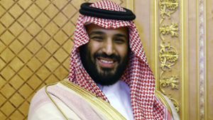 Kronprinz Mohammed bin Salman will  in nächster Zeit seinen betagten Vater an der Spitze des Königreiches beerben Foto: Presidency Press Service