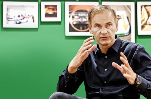 Oliver Blume steht seit 2015 an der Spitze des Porsche-Vorstands. Seit September 2022 ist er zudem Chef des VW-Konzerns. Foto: Lichtgut/Julian Rettig