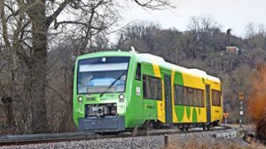 Geht es nach dem Hemminger Gemeinderat, sollte die Strohgäubahn wieder nach Stuttgart-Feuerbach fahren, um die S-Bahnen zu entlasten. Foto:  