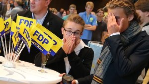 Schock für die FDP in Sachsen - die Liberalen sind aus dem Landtag geflogen. Foto: dpa
