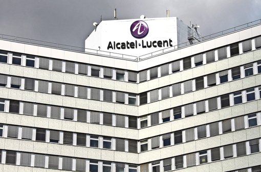 Die Firma Alcatel-Lucent selbst bleibt an der Lorenzstraße 10 ansässig. Foto: Bernd Zeyer