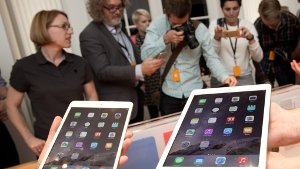 Im Mittelpunkt: Die neue iPad-Generation von Apple. Foto: dpa