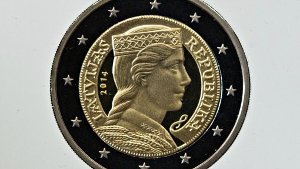 Lettland begrüßt 2014 mit dem Euro