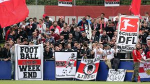 Wir wollen wissen, was die VfB-Fans vor den letzten beiden Spielen denken. Foto: Pressefoto Baumann
