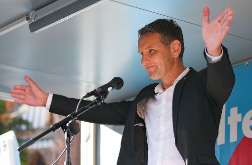 Der Thüringer AfD-Vorsitzende Björn Höcke hat mit massiver Kritik am Holocaust-Gedenken der Deutschen Empörung ausgelöst. Foto: dpa
