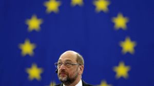 Europa ist das Herzensthema von Martin Schulz. Auf EU-Ebene könnte er ein politisches Comeback schaffen. Foto: AP