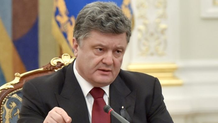 Petro Poroschenko warnt vor russischem Einmarsch