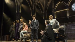 Eine Szene des Theaterstücks „Harry Potter und das verwunschene Kind“ am Londoner Palace Theatre Foto: dpa/Manuel Harlan