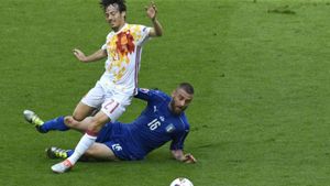 Wird Daniele De Rossi zum Viertelfinal-Spiel gegen Deutschland wieder fit sein? Beim Training der italienischen Nationalmannschaft fiel er jedenfalls aus. Foto: AFP