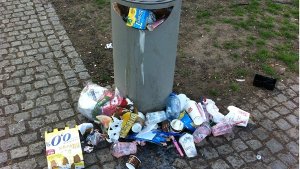 Stuttgart will Müllsündern wieder Moral beibringen