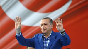 Der türkische Präsident Recep Tayyip Erdogan. Foto: EPA