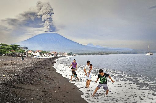Die Gegend zehn Kilometer rund um den Vulkan wurde zur Sperrzone erklärt. Foto: Getty Images