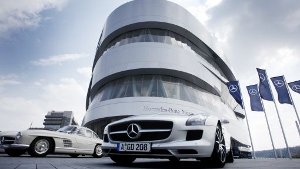 Eine Marke für Stuttgart: Das Mercedes-Museum Foto: Wagner