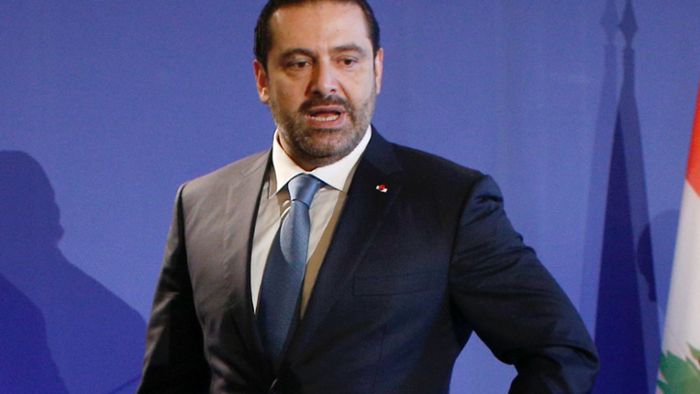 Regierungschef Hariri kündigt seinen Rücktritt an