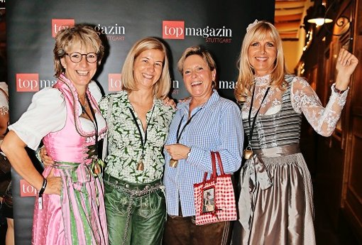 Gastgeberin  Karin Endress (von rechts) mit  Kultusministerin  Eisenmann, Museumschefin Ulrike  Groos und SWR-Moderatorin   Petra Klein. Foto: Wolfgang List