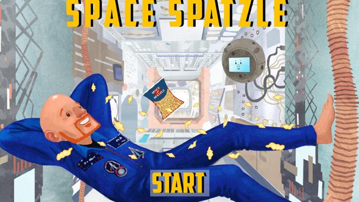 In der Raumstation mit Astro-Alex