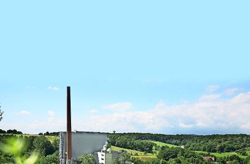 Im  Müllheizkraftwerk in Göppingen werden seit 1975 Abfälle thermisch verwertet. Foto: Horst Rudel