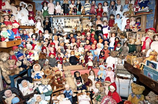 Ein Paradies für große und kleine Kinder: die nostalgische Puppenwelt von Uschi Schulz Foto:  