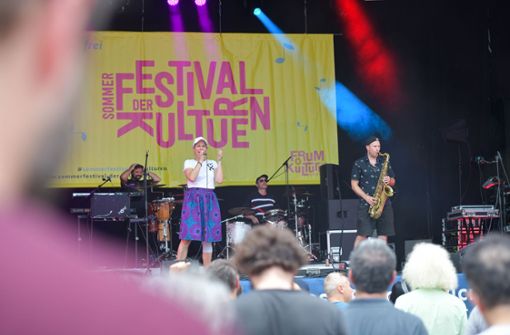 Die Band Äl Jawala hat  zum Auftakt des Sommerfestivals der Kulturen in Stuttgart gespielt. Foto: Lichtgut/Max Kovalenko